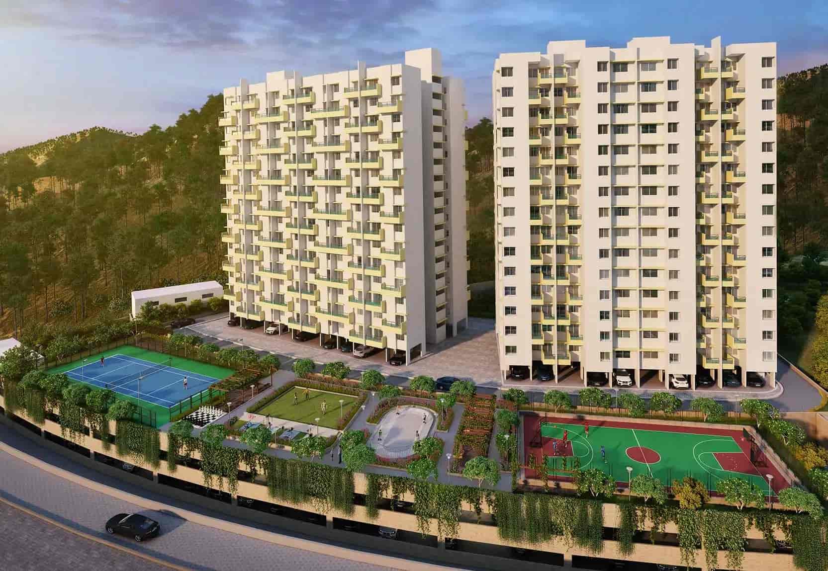 Kolte Patil Three Jewels Moon Stone Pune