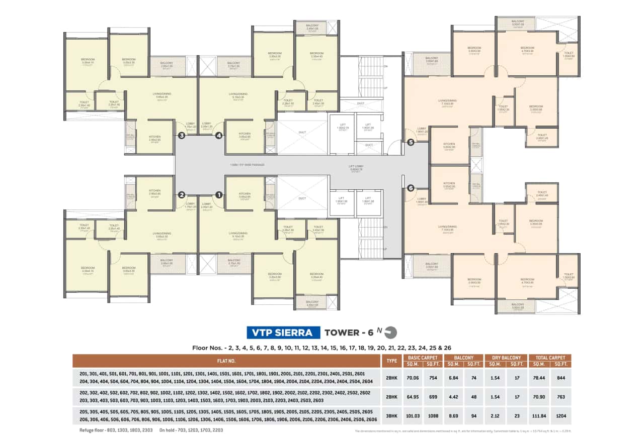 VTP Sierra Floor plan 3
