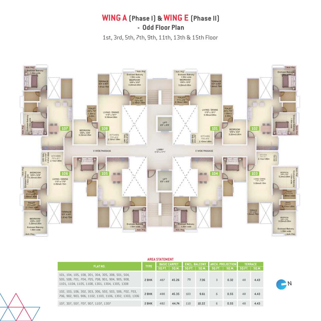 VTP Purvanchal Floor plan 1