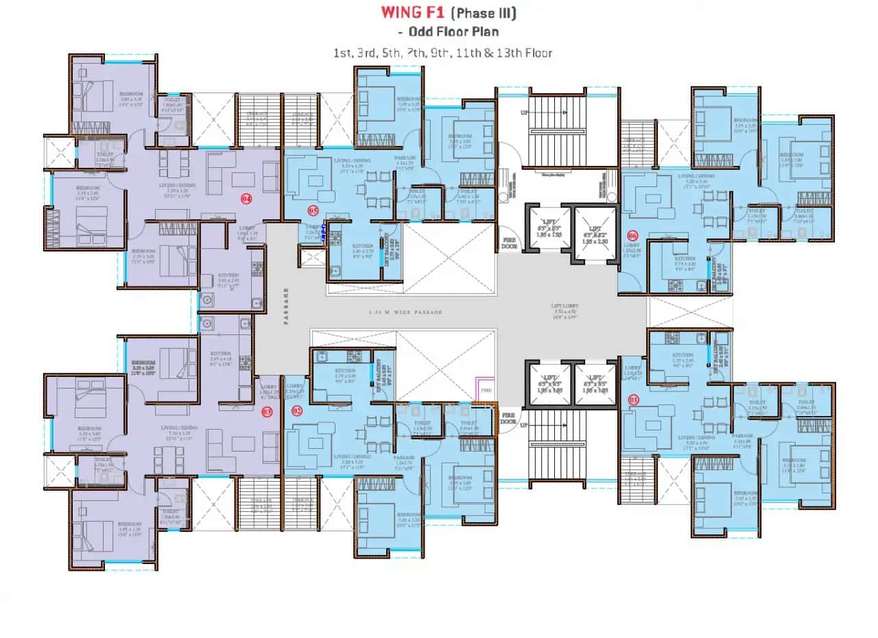 VTP Purvanchal Floor plan 5