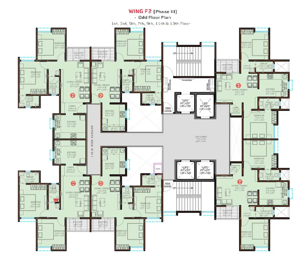 VTP Purvanchal Floor plan 6