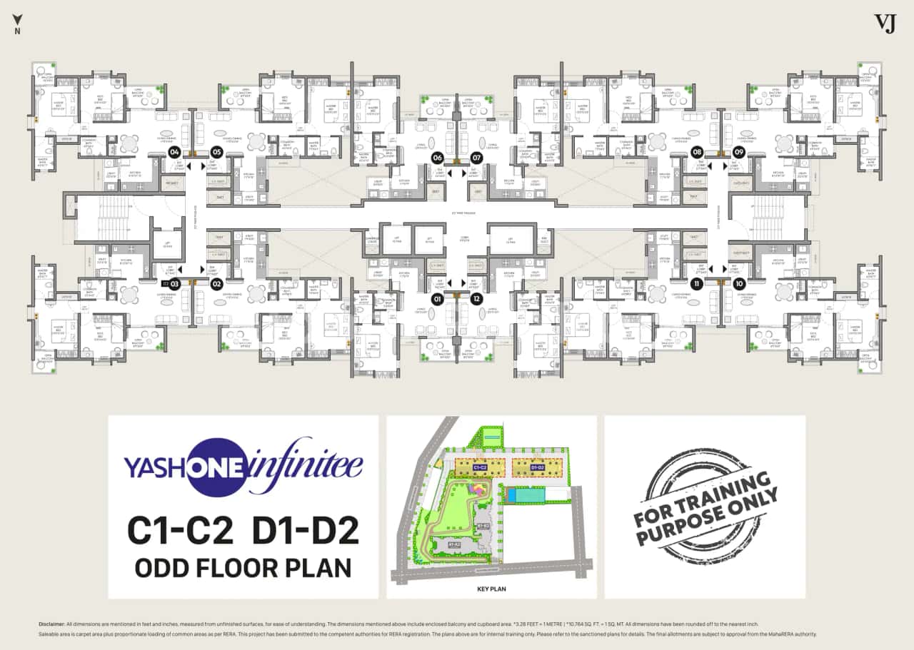 VJ Yashone Infinitee Floor plan 2