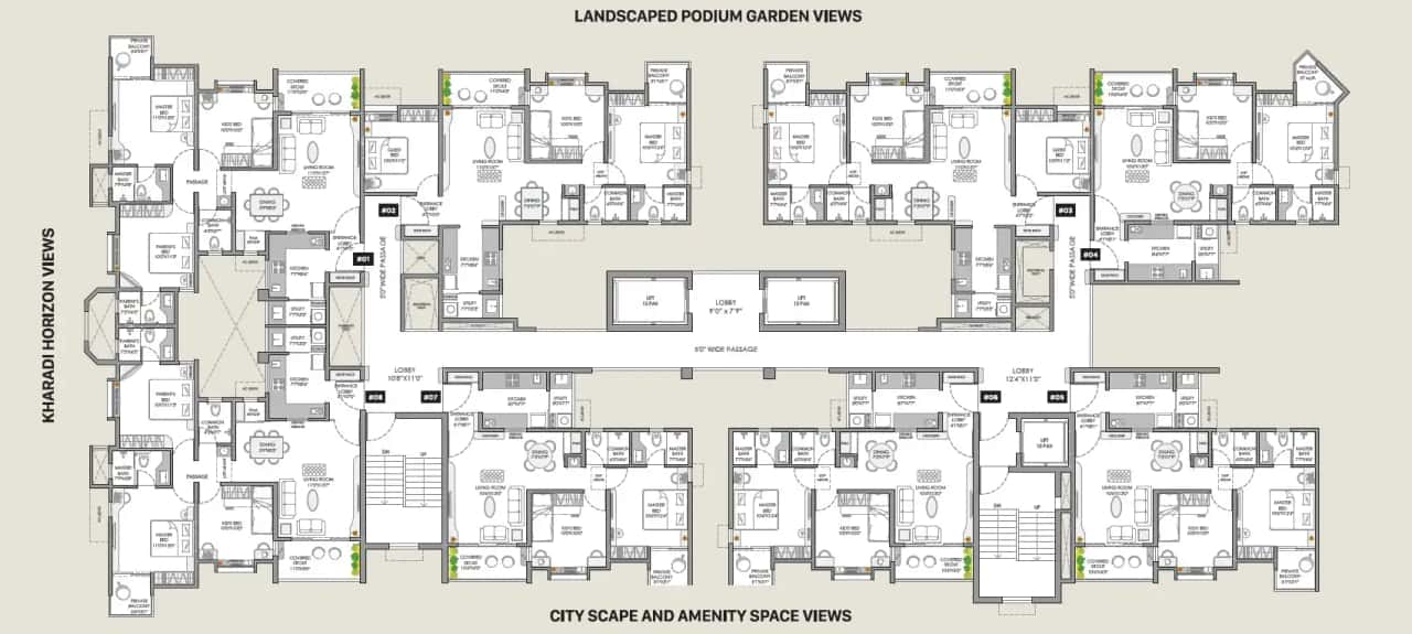 VJ Yashwin Orizzonte Floor plan 1