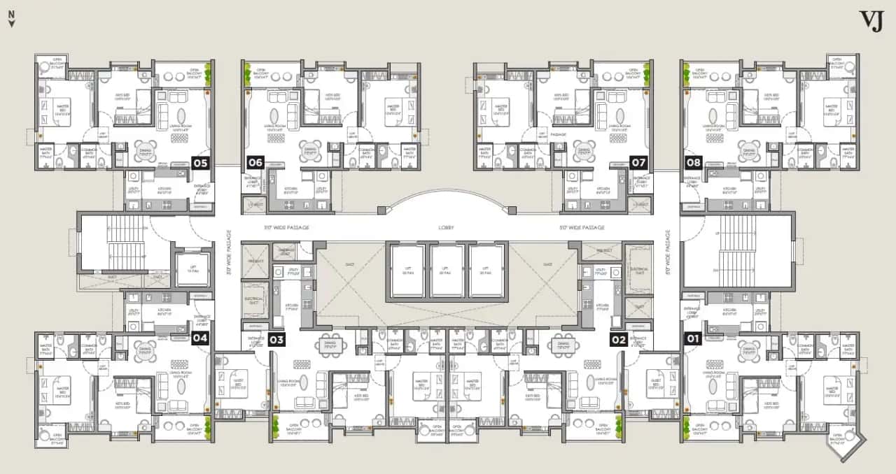 VJ Yashwin Orizzonte Floor plan 2