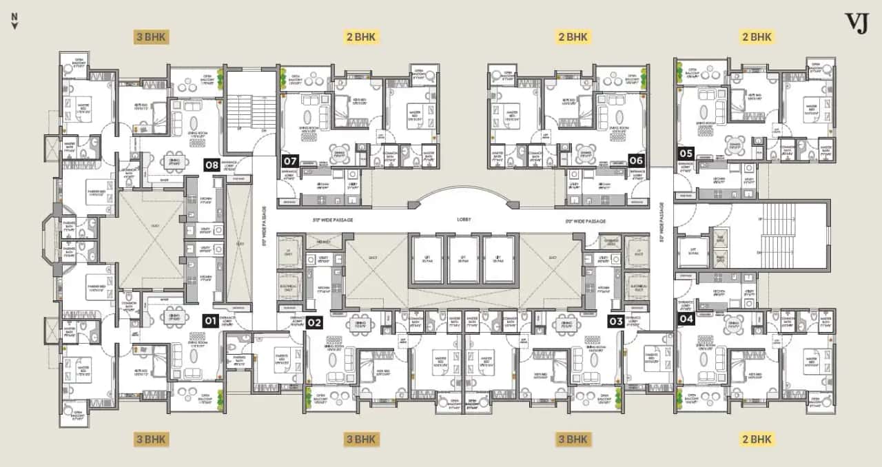 VJ Yashwin Orizzonte Floor plan 4