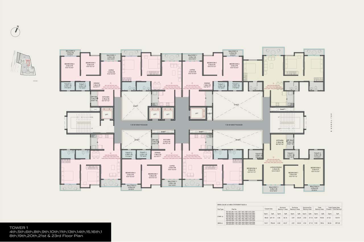 Kohinoor Sportsville Floor plan 1