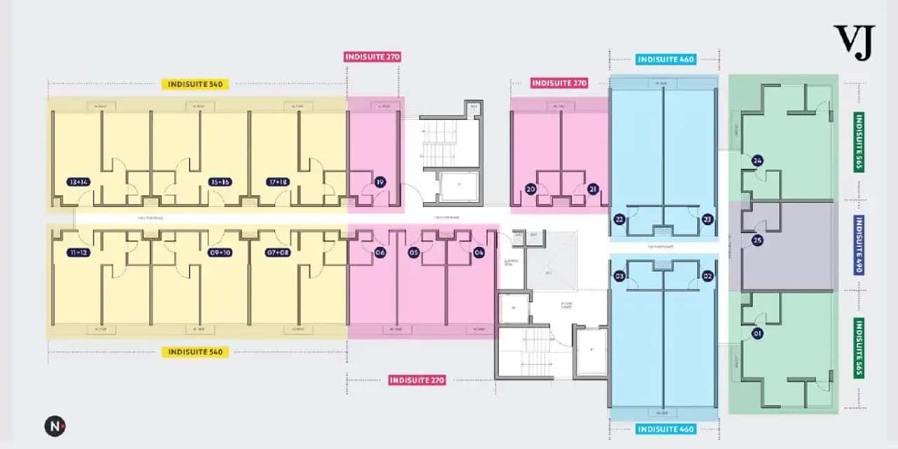 VJ Indilife Floor Plan