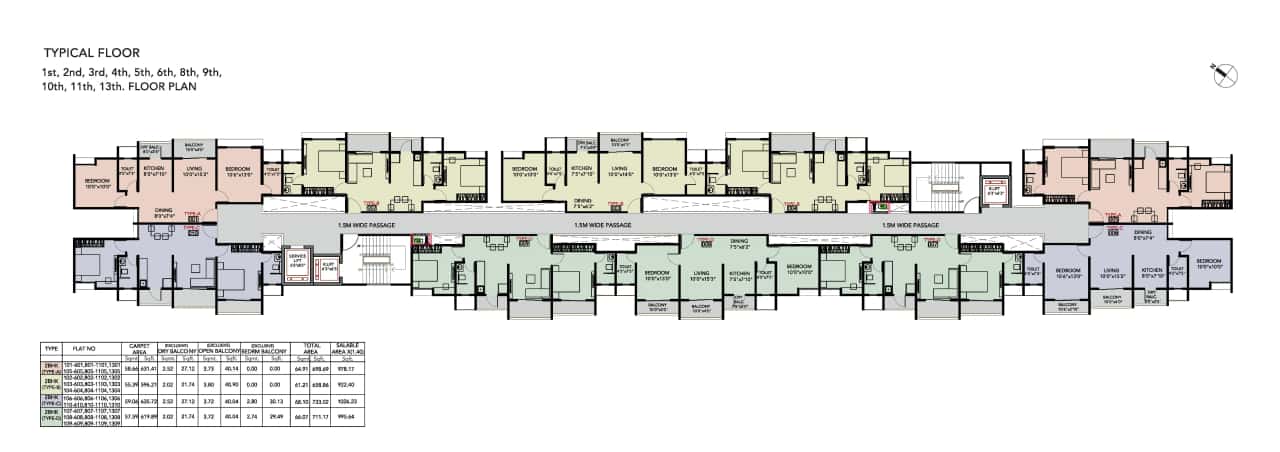 Kohinoor Emerald Floor Plan