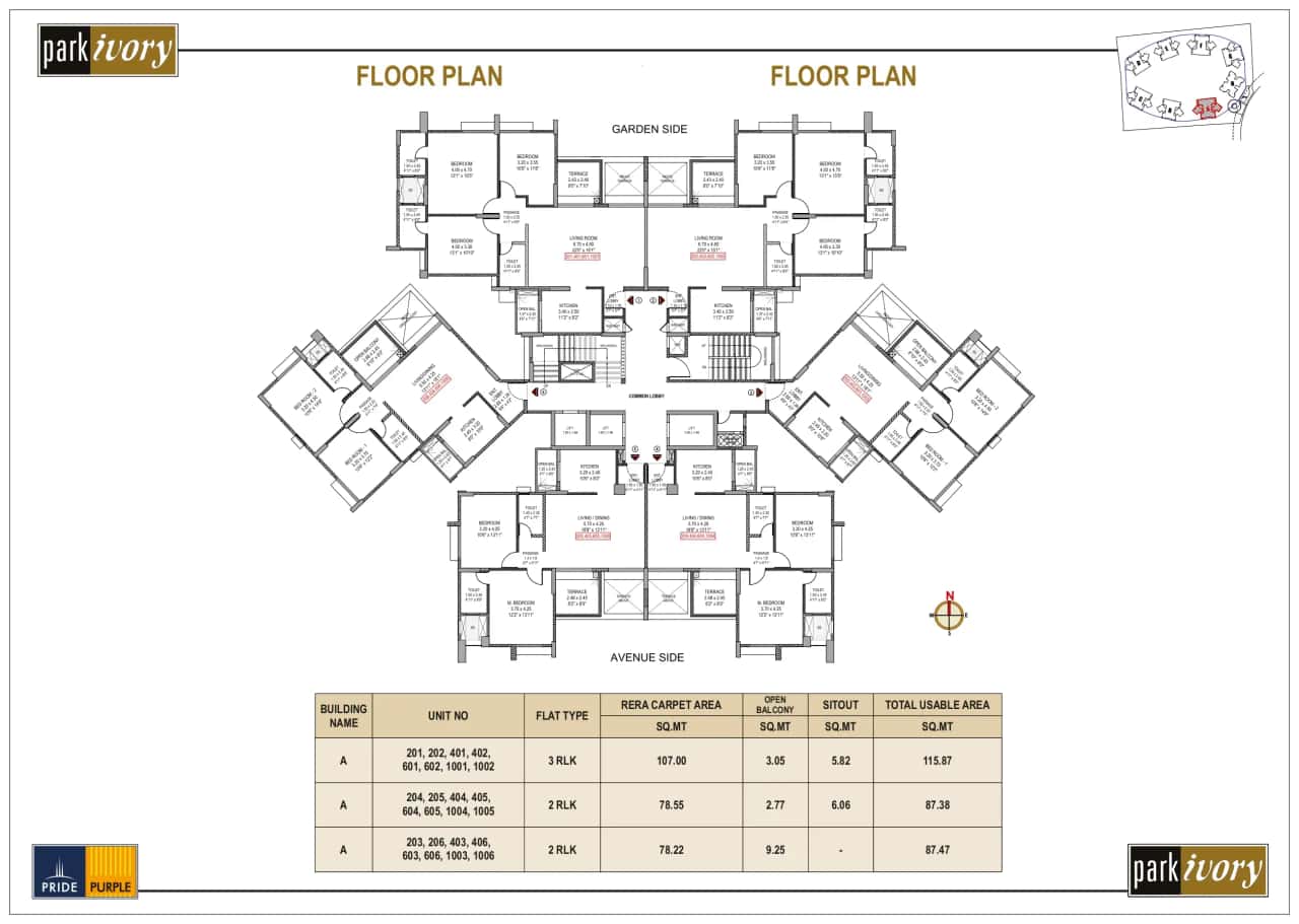 Park Ivory Floor Plan