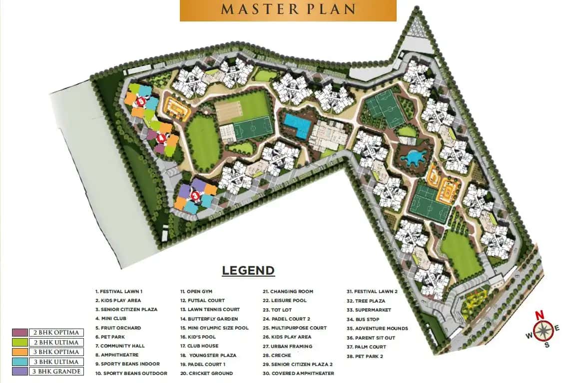 Pride Purple Park Titan Floor plan 1
