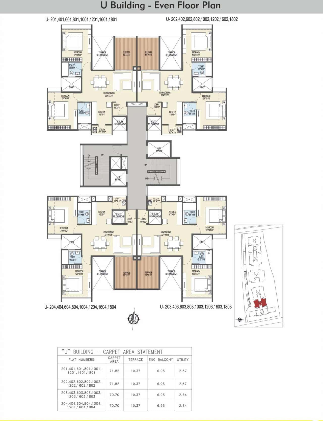 Ganga Platino Floor plan 3