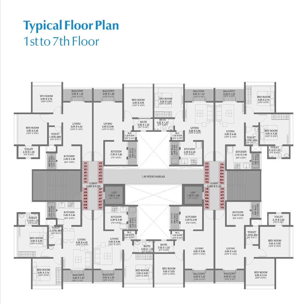 Ganga Vasant Floor plan 2