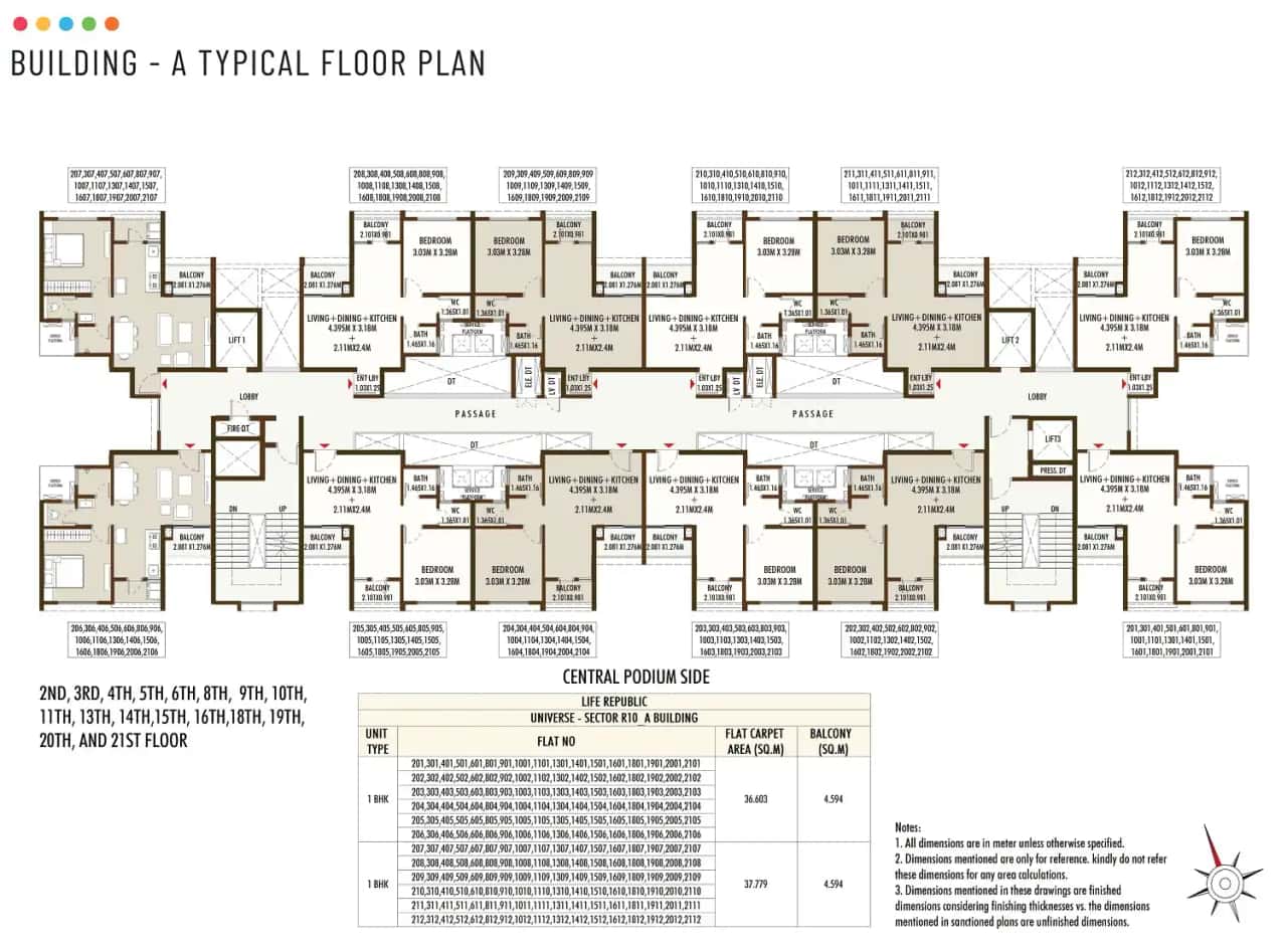 Kolte Patil Universe Floor plan 2
