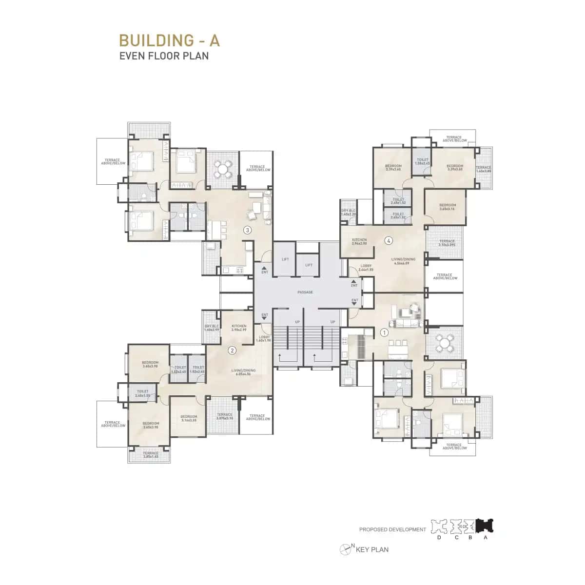 Kolte Patil 24k Sereno Floor plan 1