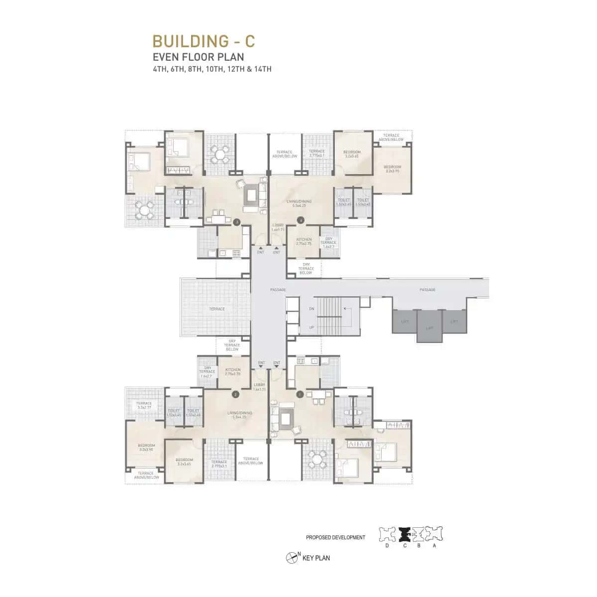 Kolte Patil 24k Sereno Floor plan 2