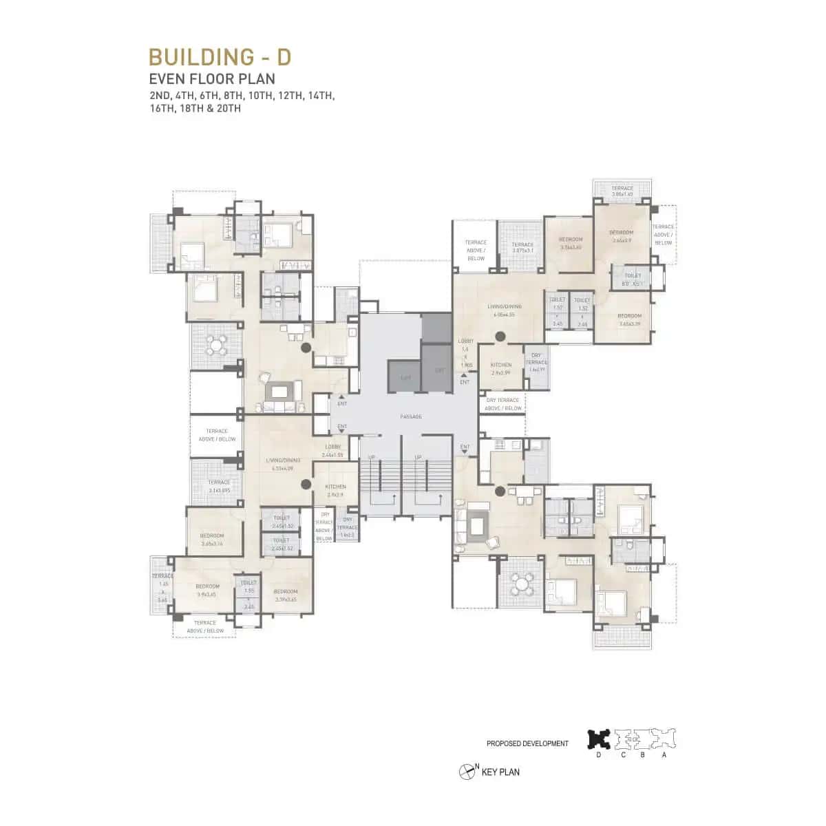 Kolte Patil 24k Sereno Floor plan 3