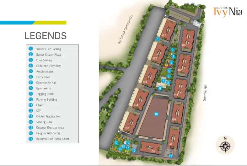 Kolte Patil Ivy Nia Master Plan
