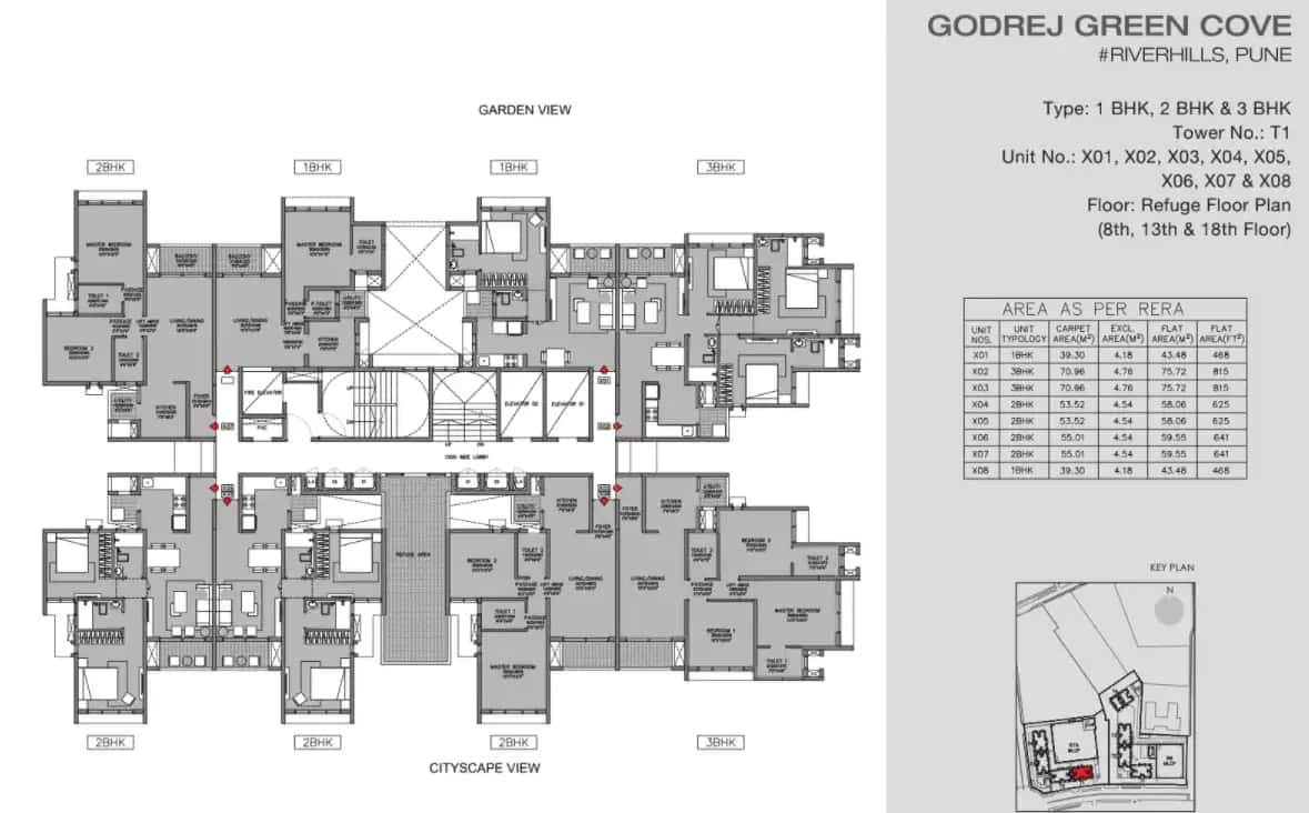 Godrej Green Cove Floor plan 1