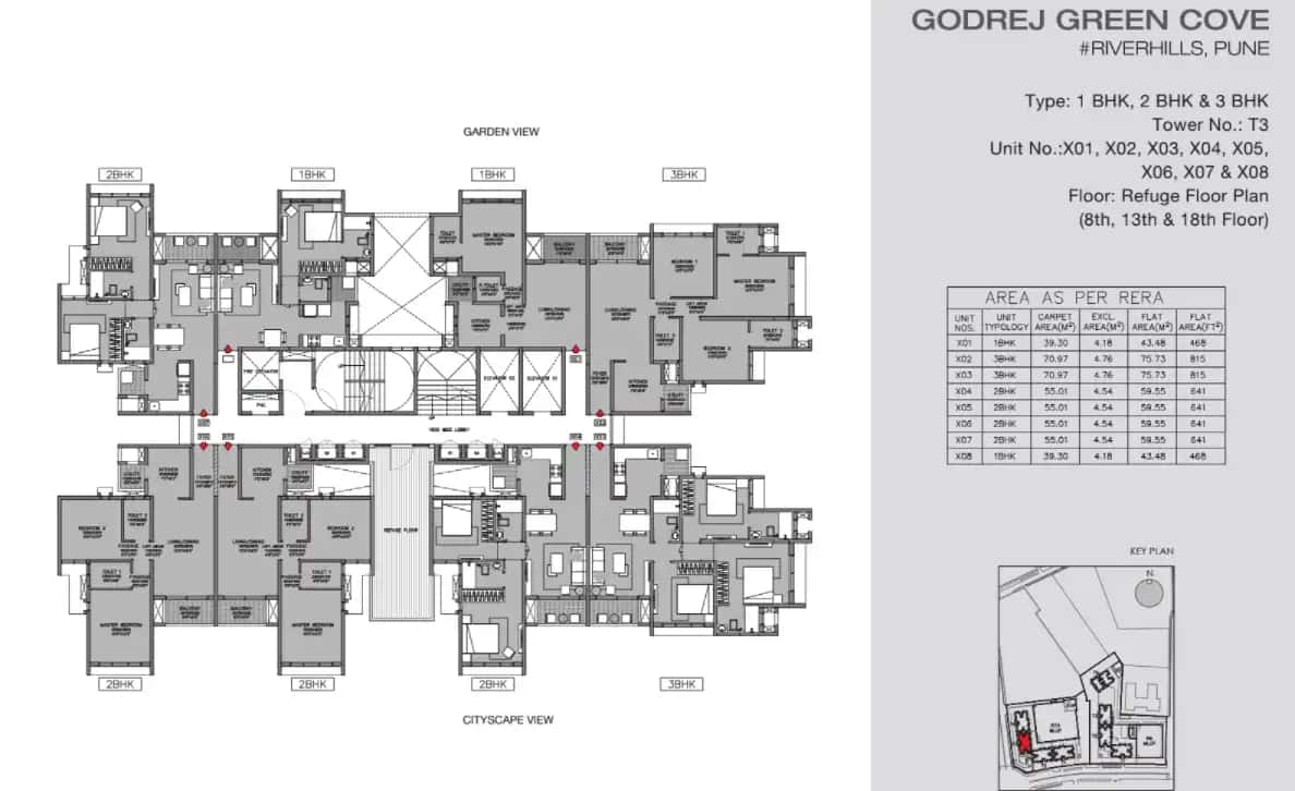 Godrej Green Cove Floor plan 3