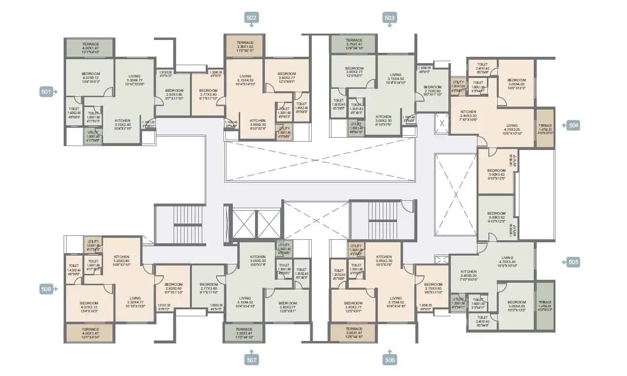 Rohan Ananta Floor plan 2