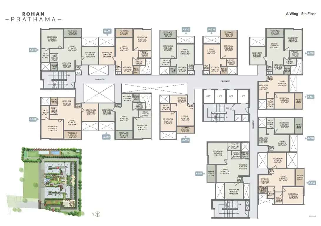 Rohan Prathama Floor plan 2