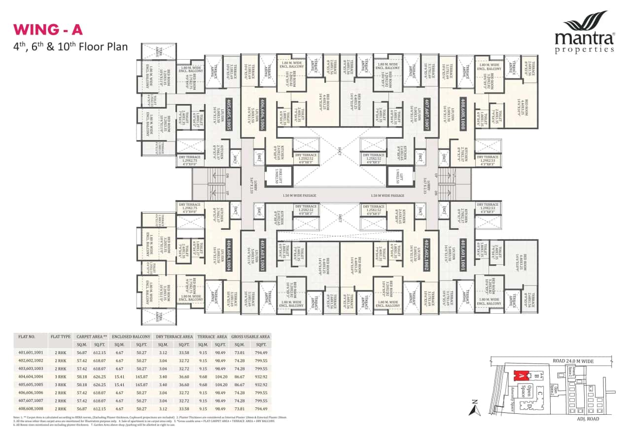 Mantra Essence Floor plan 1
