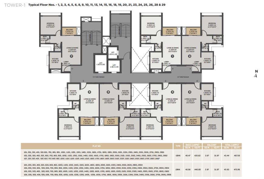 VTP Bellissimo Floor plan 2