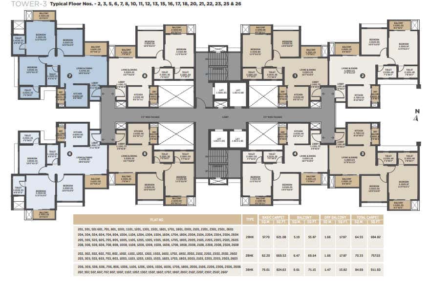 VTP Bellissimo Floor plan 3