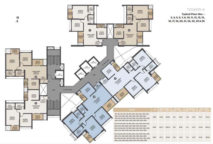 VTP Bellissimo Floor plan 4