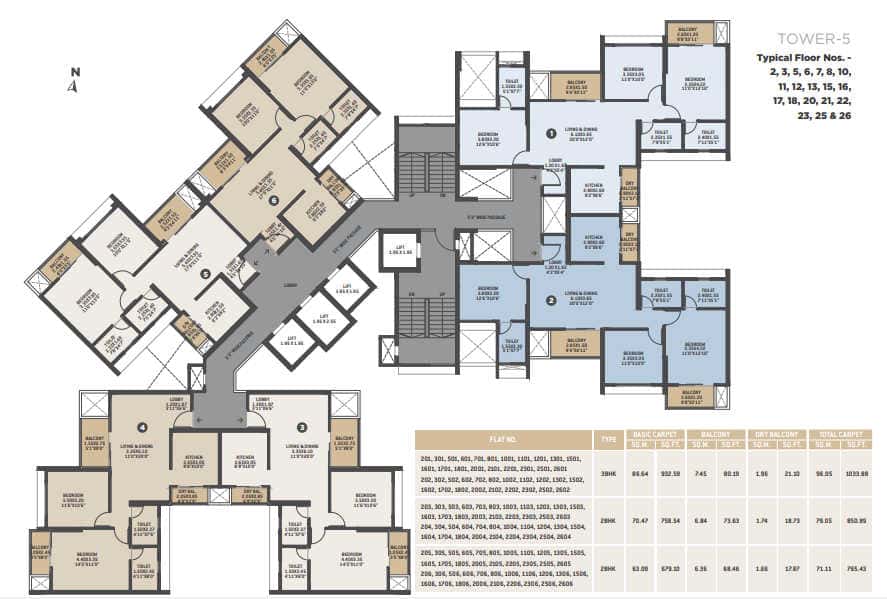 VTP Bellissimo Floor plan 5