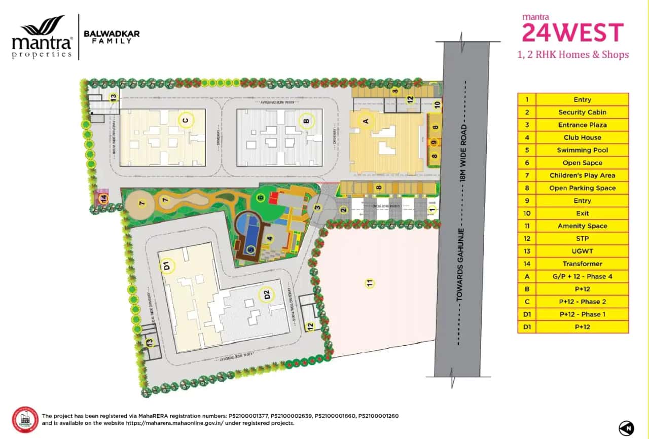 Mantra 24 West Master Plan