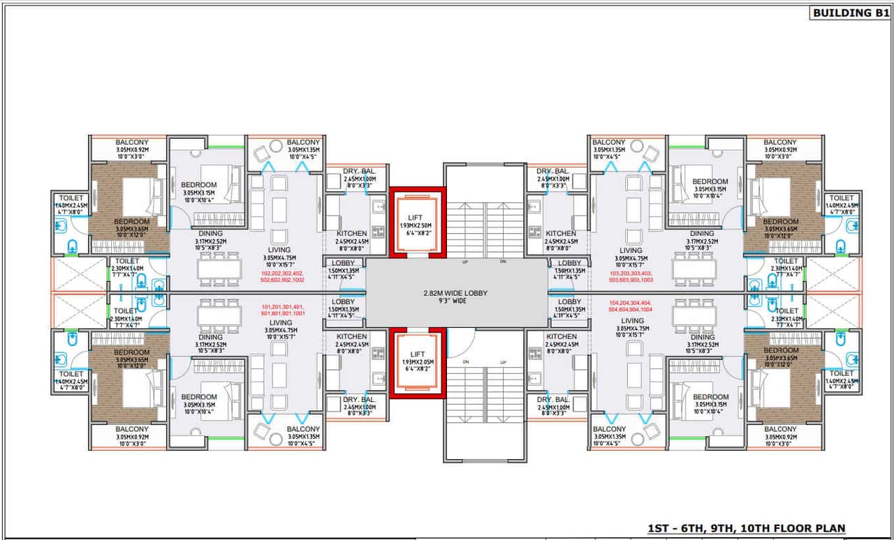 Majestique Ephelia Floor plan 2