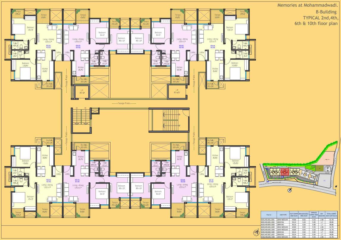 Majestique Memories Floor plan 1