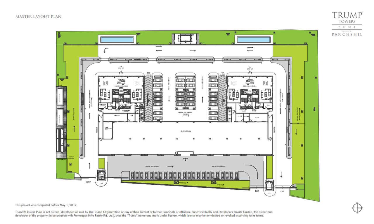 Panchshil Trump Towers Master Plan