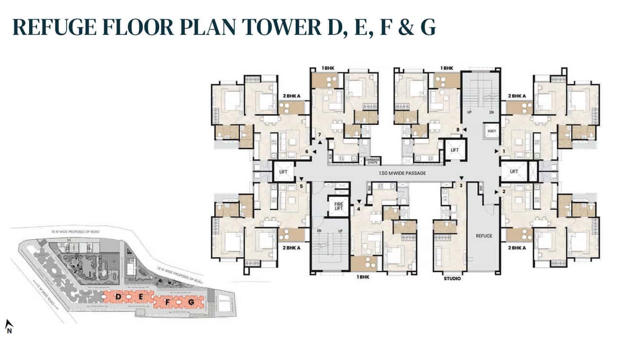 Mahindra Happinest Tathawade Floor plan 1