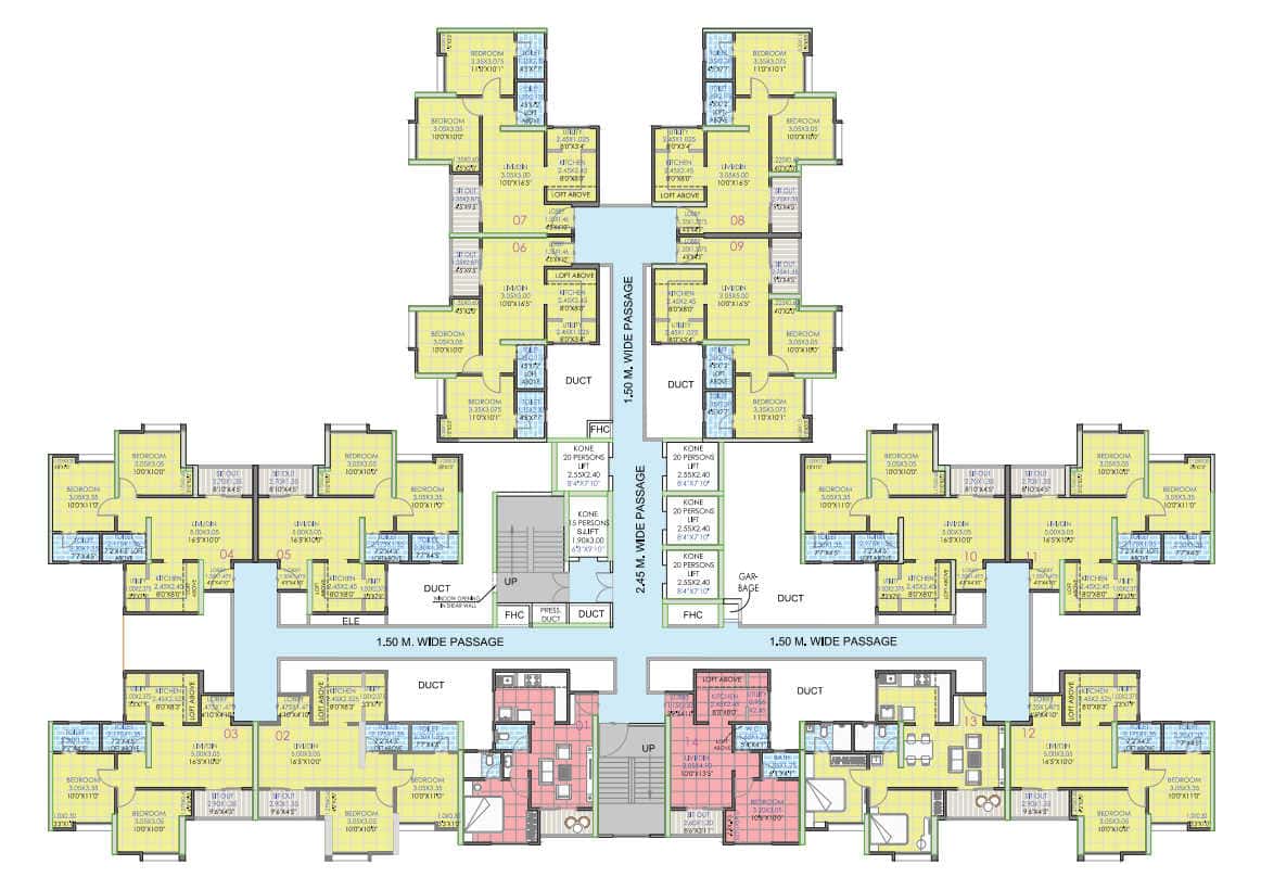 Aishwaryam Insignia Floor plan 2
