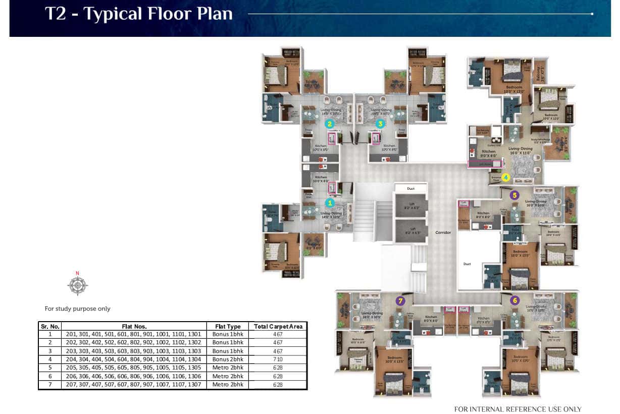 Saheel I trend Waterfront Floor plan 8