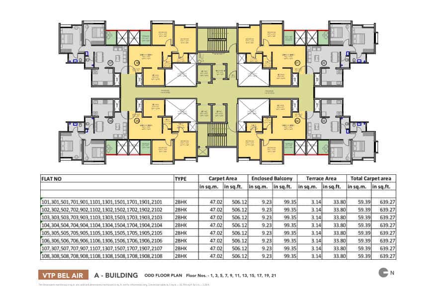 VTP Bel Air Floor plan 3