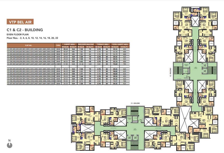 VTP Bel Air Floor plan 4