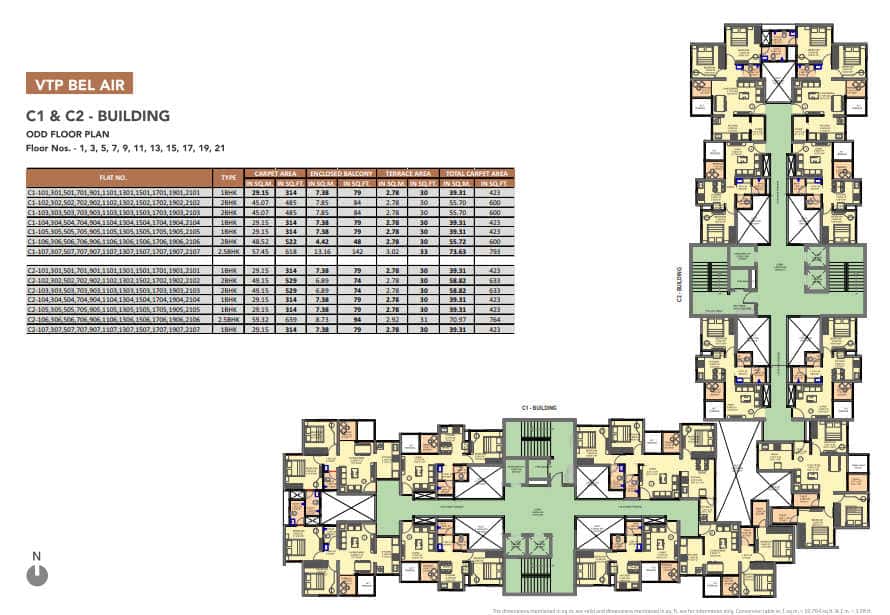 VTP Bel Air Floor plan 6
