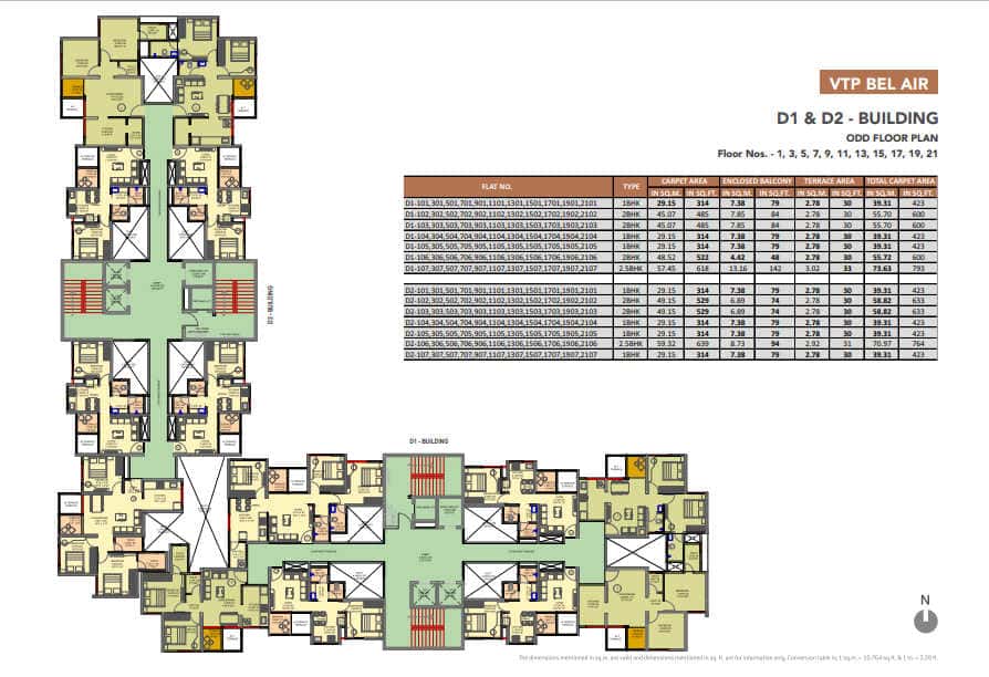 VTP Bel Air Floor plan 8
