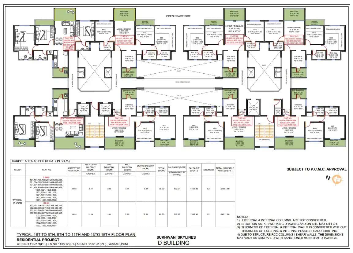 Sukhwani Skylines Floor plan 5