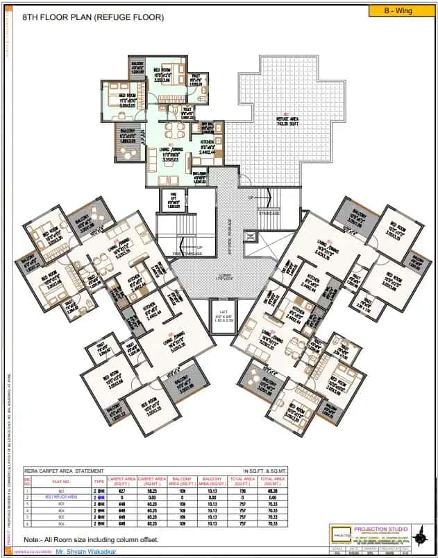 Rajluckxmi Stellar Homes Floor plan 1