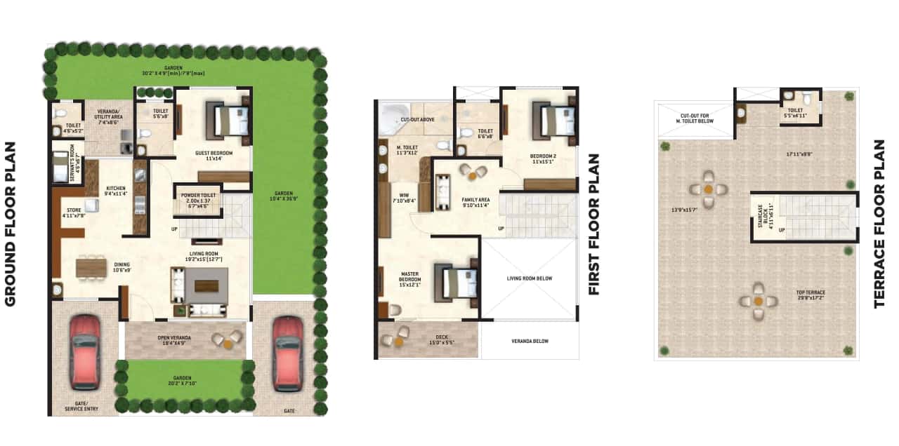 VTP Velvet Villas Floor plan 1