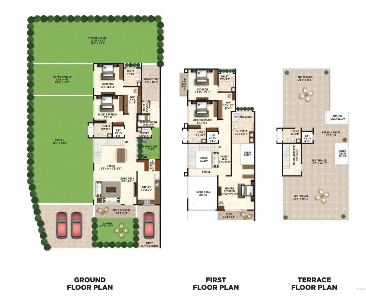 VTP Velvet Villas Floor plan 3