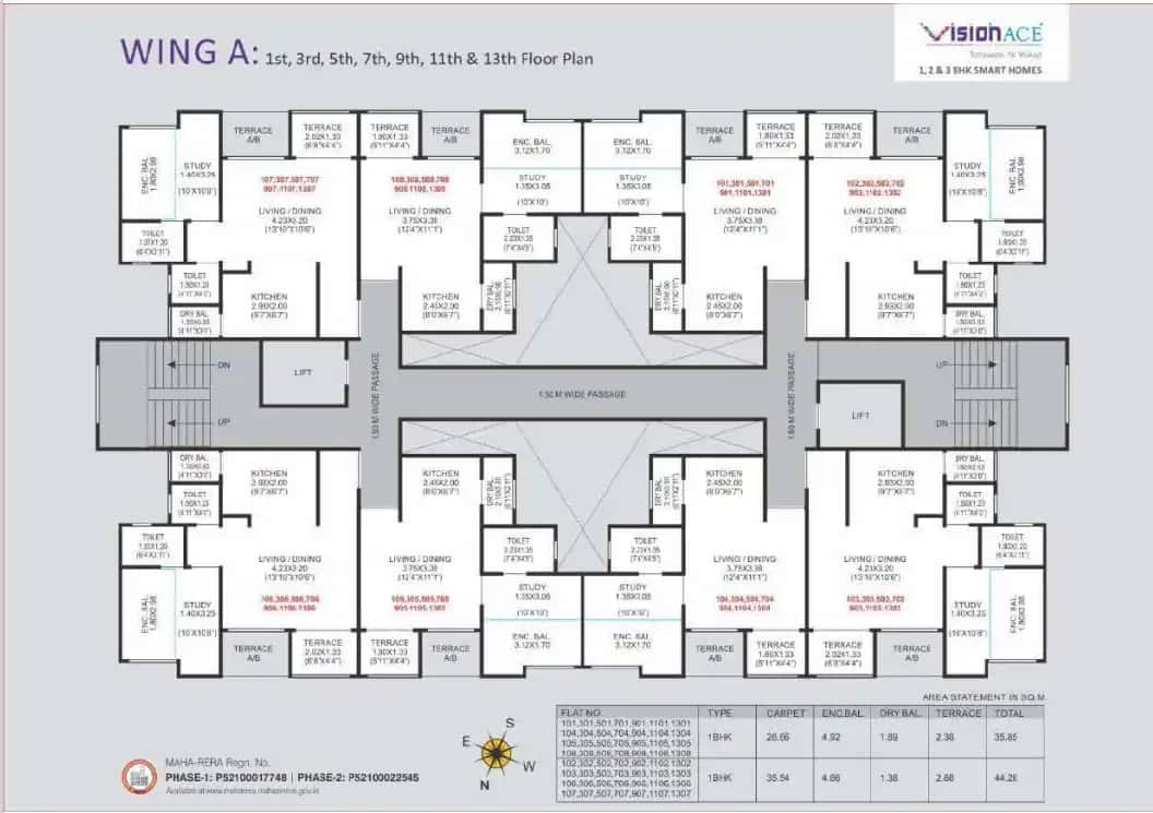 Jhamtani Vision Ace Floor plan 3