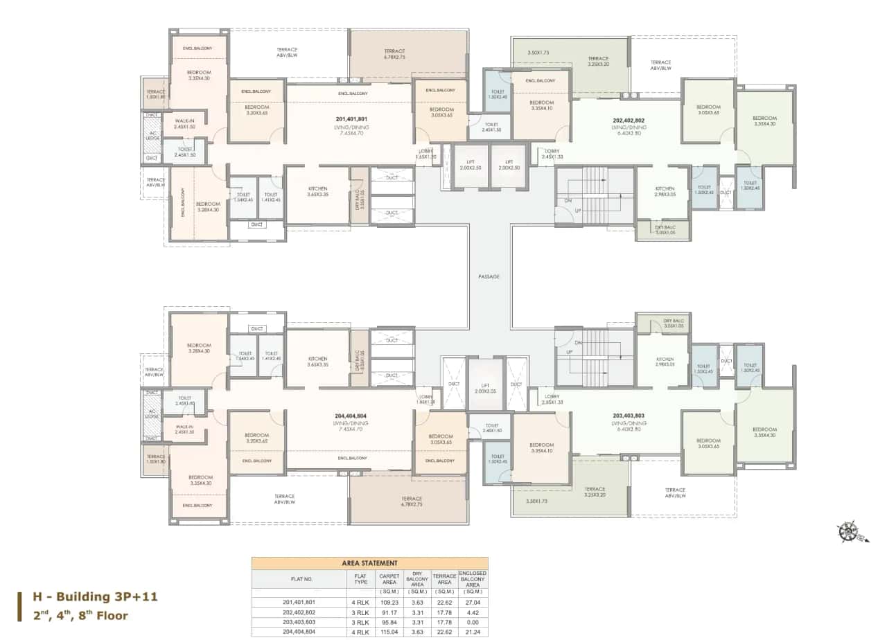 Kolte Patil 24k Stargaze Floor plan 1