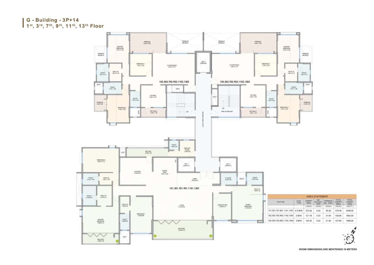 Kolte Patil 24k Stargaze Floor plan 2