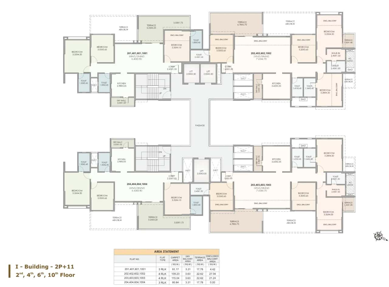 Kolte Patil 24k Stargaze Floor plan 3