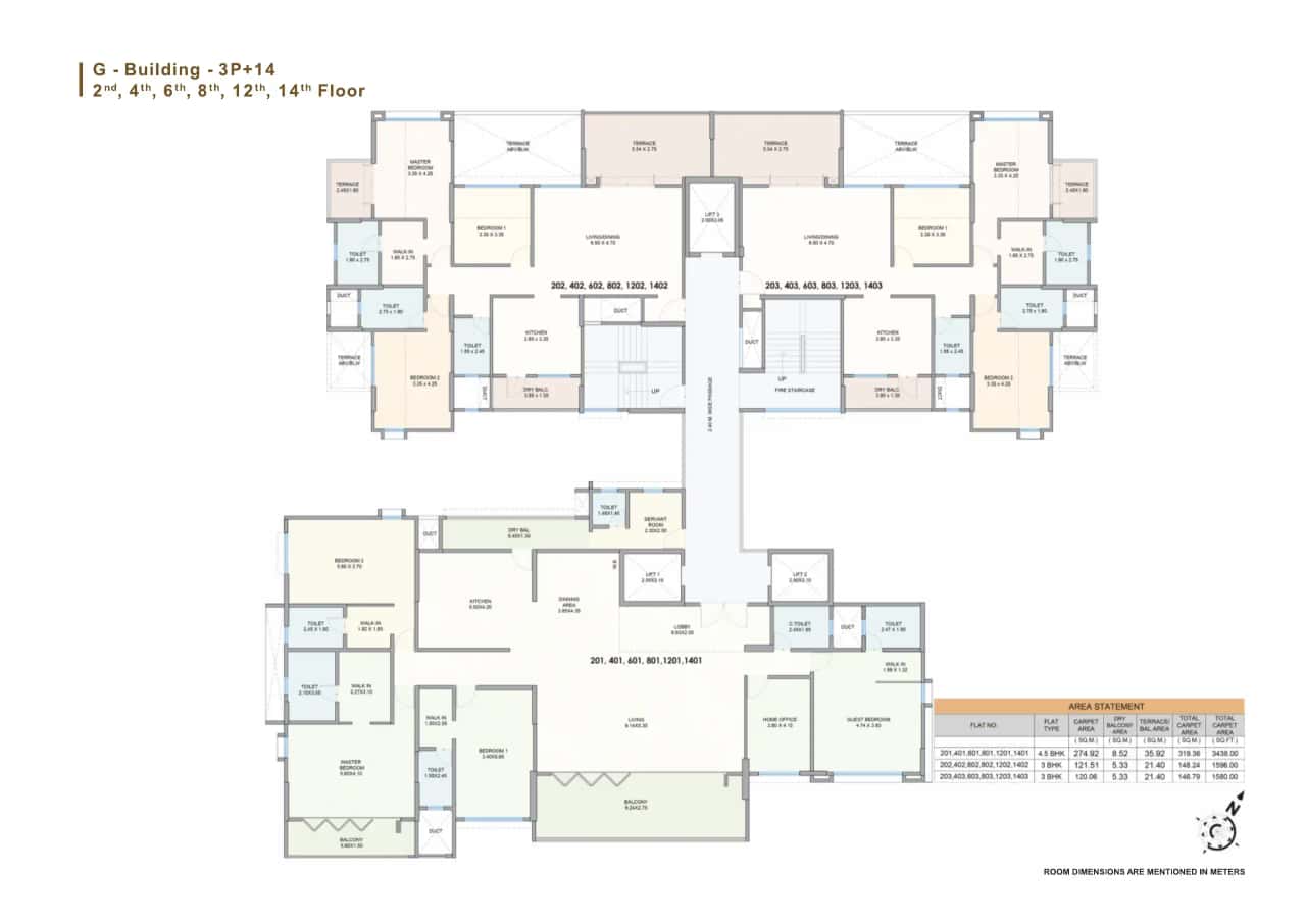 Kolte Patil 24k Stargaze Floor plan 7